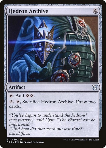 NM Hedron Archive, MTG, Commander 2019, Magic the Gathering, 214
