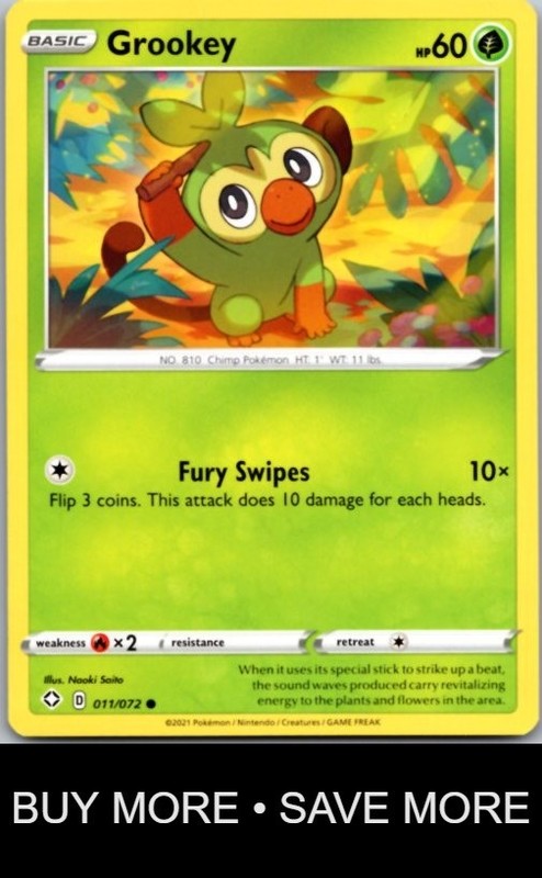 Grookey 011/072 Shining Fates Saito