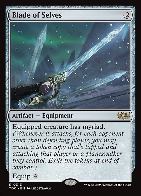 Blade of Selves 313 R Normal TDC MTG NM