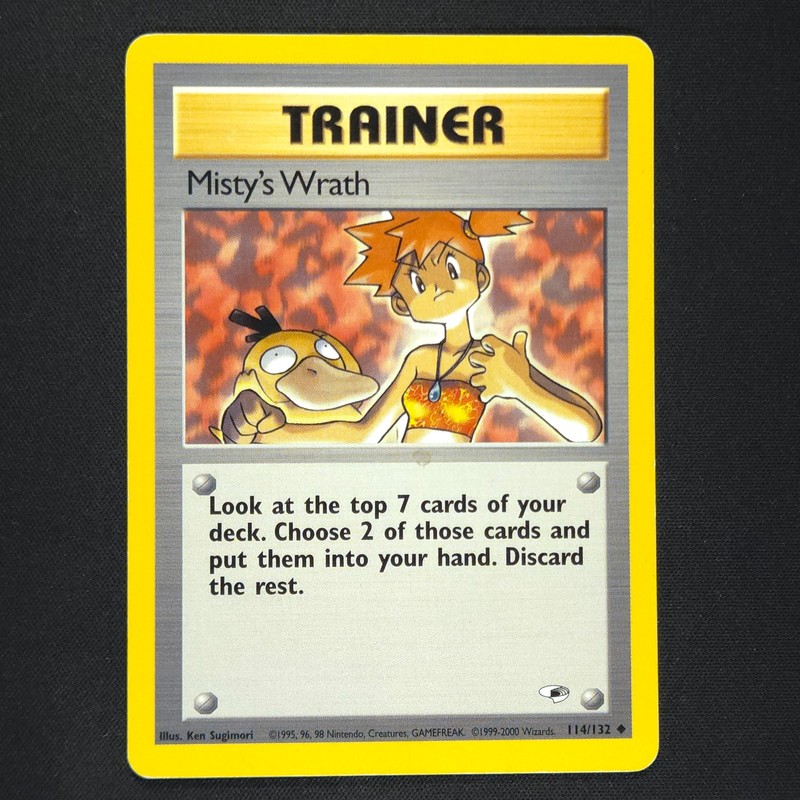Misty’s Wrath 114/132 – Gym Heroes – Pokemon Card