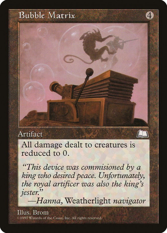 MTG Bubble Matrix – Weatherlight