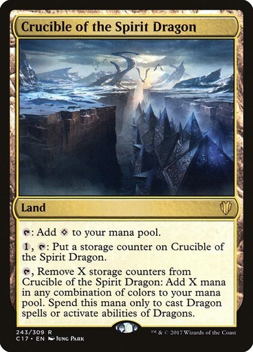 Crucible of the Spirit Dragon [Commander 2017] Magic MTG NM/M