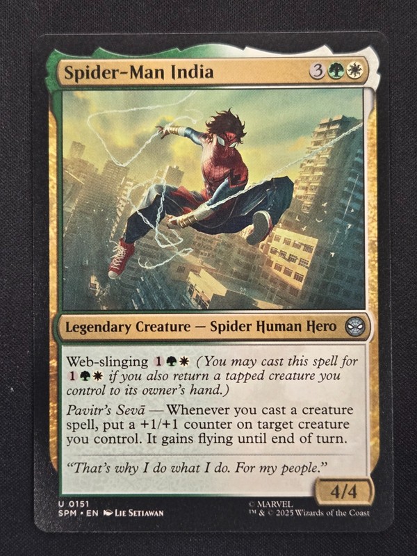 Spider-Man India Marvel’s Spider-Man 151 MTG Regular