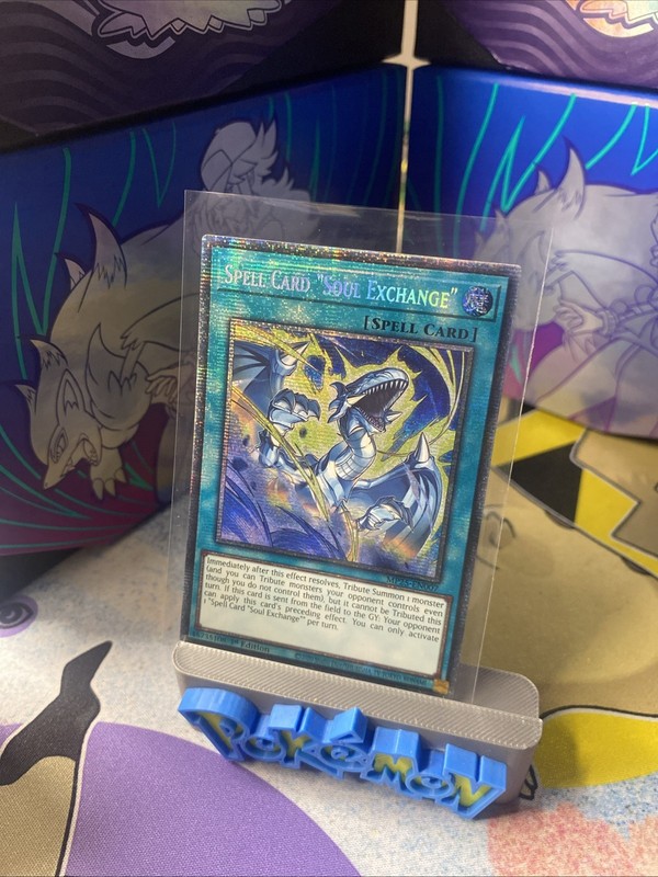 Yu-Gi-Oh Spell Card Soul Exchange MP25-EN007 1st Edition Starlight Rare NM