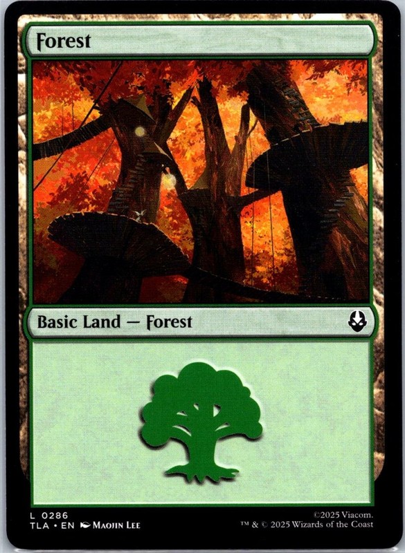 Forest (0286) 286 L Avatar: The Last Airbender 2025 NM