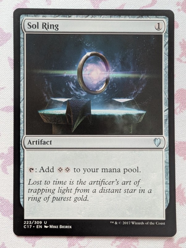 Sol Ring Commander 2017 Regular