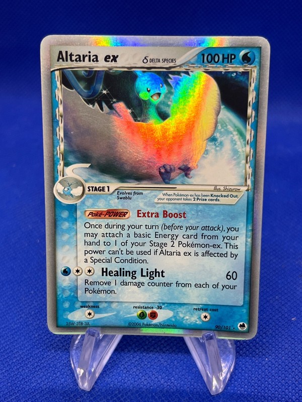 2006 Pokemon EX Dragon Frontiers Altaria ex (Delta Species) 90/101 Ultra Rare