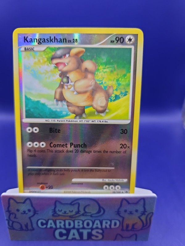 Pokemon Card Kangaskhan LV.28 Majestic Dawn 38/100 Reverse Holo