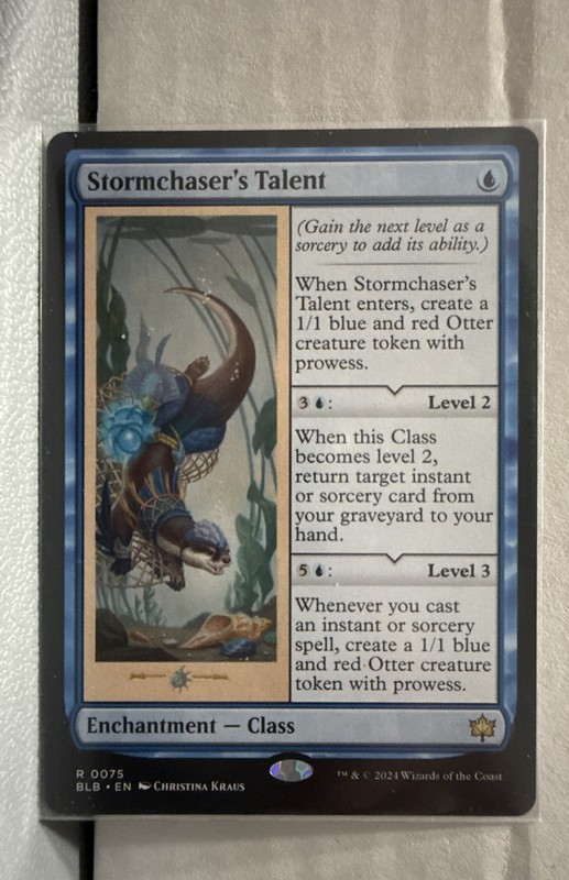 Stormchaser’s Talent Bloomburrow Regular