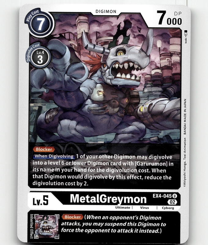 Digimon – MetalGreymon – Alternative Being