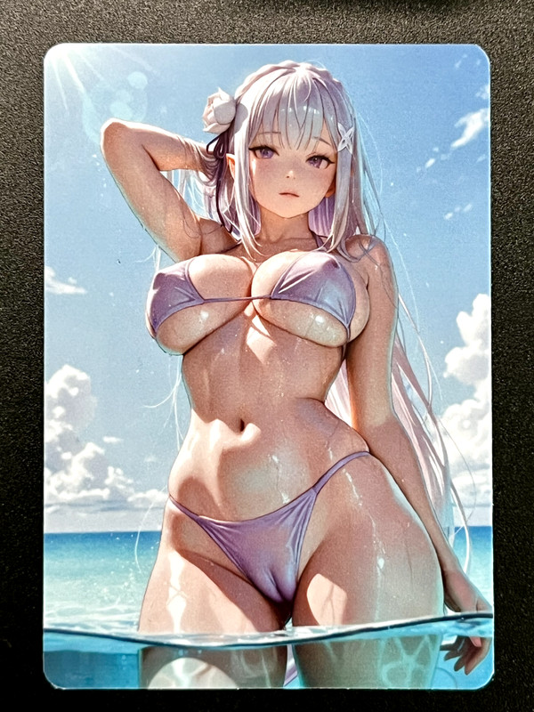 HoneyTrap Waifu CCG Cards - High Tide Collection - SFW Spicy Hot, Pick your card gallery
