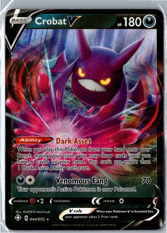 Shining Fates #044/072 Crobat V