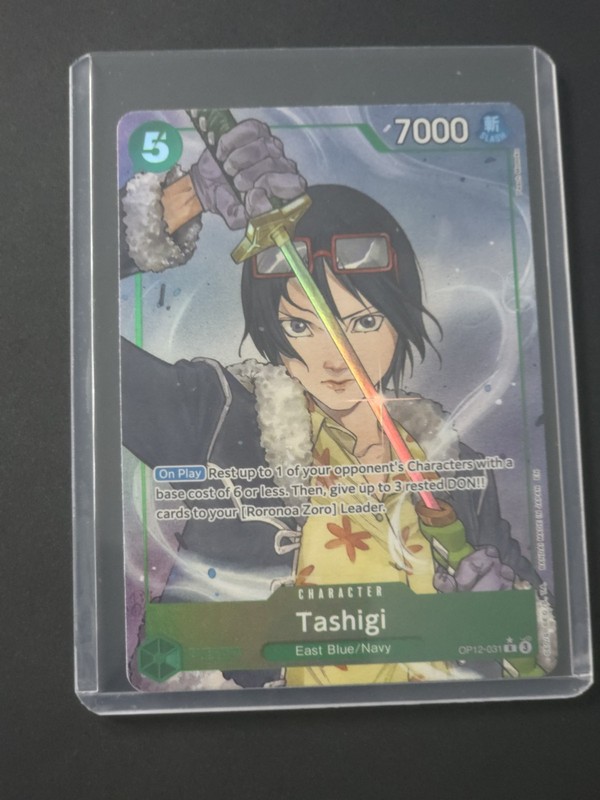 Tashigi OP12-031 [Alt. Art] (One Piece Legacy Of The Master Set) gallery