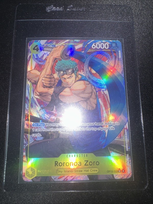 Roronoa Zoro (OP15-113) (Alternate Art) OP15-113 Adventure on Kami’s Island Foil