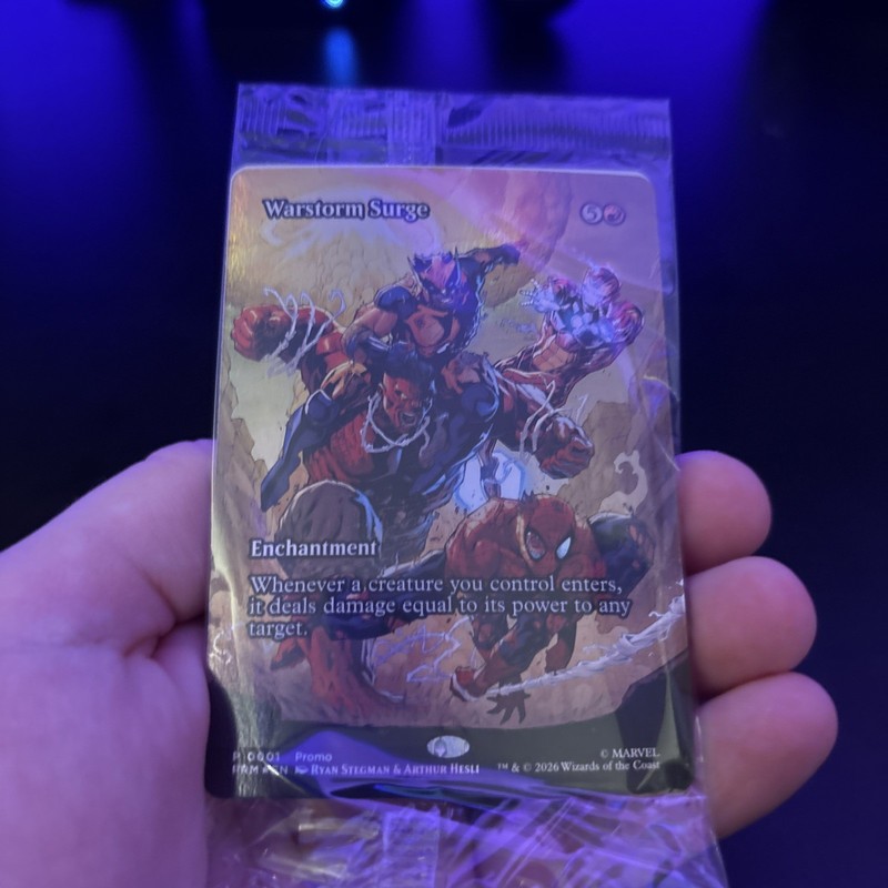 MTG - Warstorm Surge P 001 Promo - Marvel - Avengers Armageddon gallery