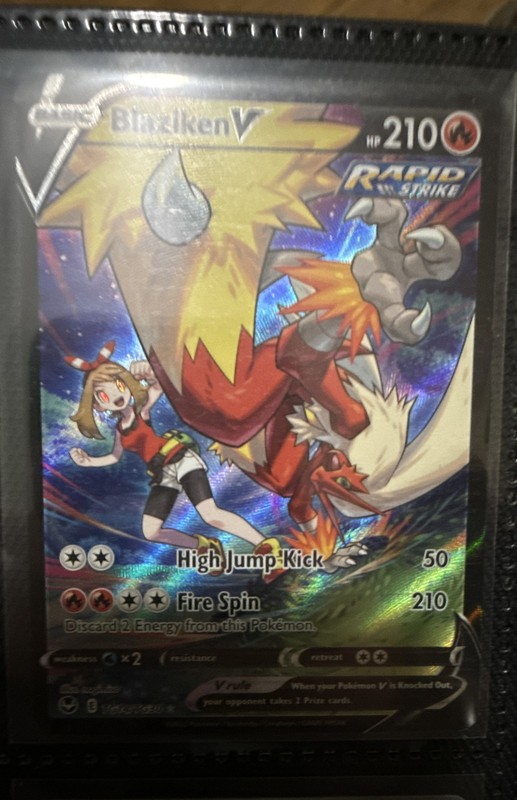 Blaziken V TG14/TG30 Swsh12: Sword & Shield – Silver Tempest Trainer Gallery …