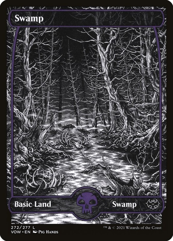 MTG Magic the Gathering Swamp (272/596) Innistrad Crimson Vow LP