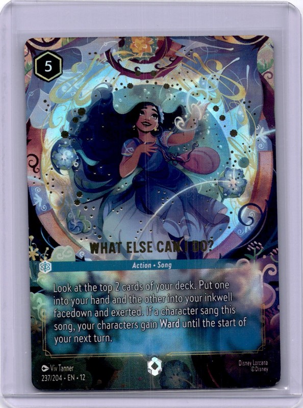 What Else Can I Do? (Enchanted) NM Enchanted Wilds Unknown Lorcana