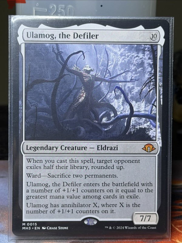 Magic: The Gathering Ulamog, the Defiler Modern Horizons 3 Near Mint Condition