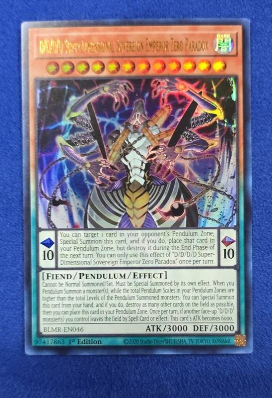 D/D/D/D Super-Dimensional Sovereign Emperor Zero Paradox BLMR-EN046
