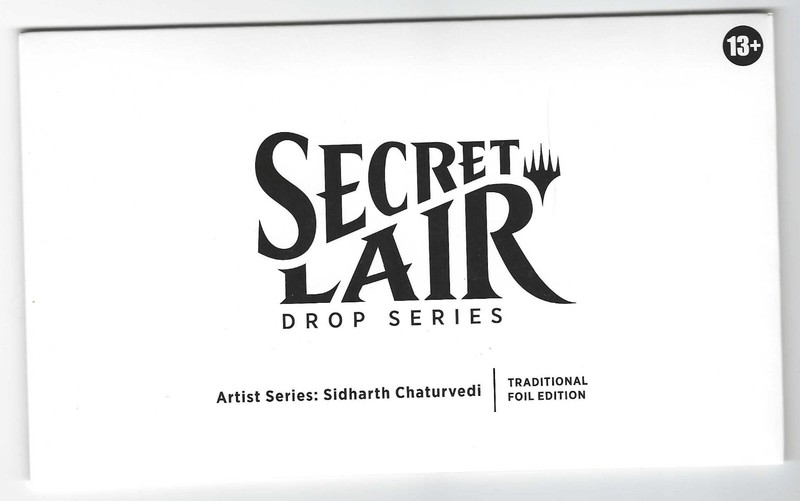 MTG Secret Lair Artist Series: Sidharth Chaturvedi [SEALED FOIL] Magic Gathering