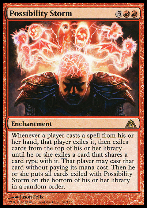 MTG Magic the Gathering Possibility Storm (34/172) Dragon’s Maze LP