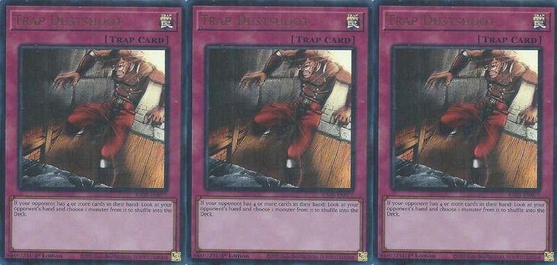 3x Trap Dustshoot | RA05-EN077 | UR | 1st Ed | NM | YuGiOh