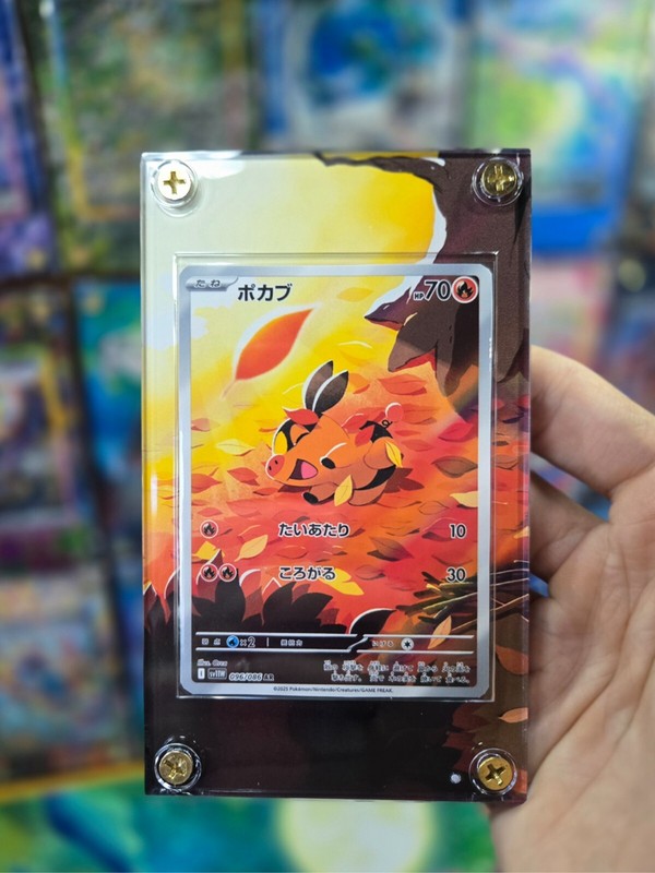 Pokemon Tepig AR 096/086 White Flare Extended Art Case gallery