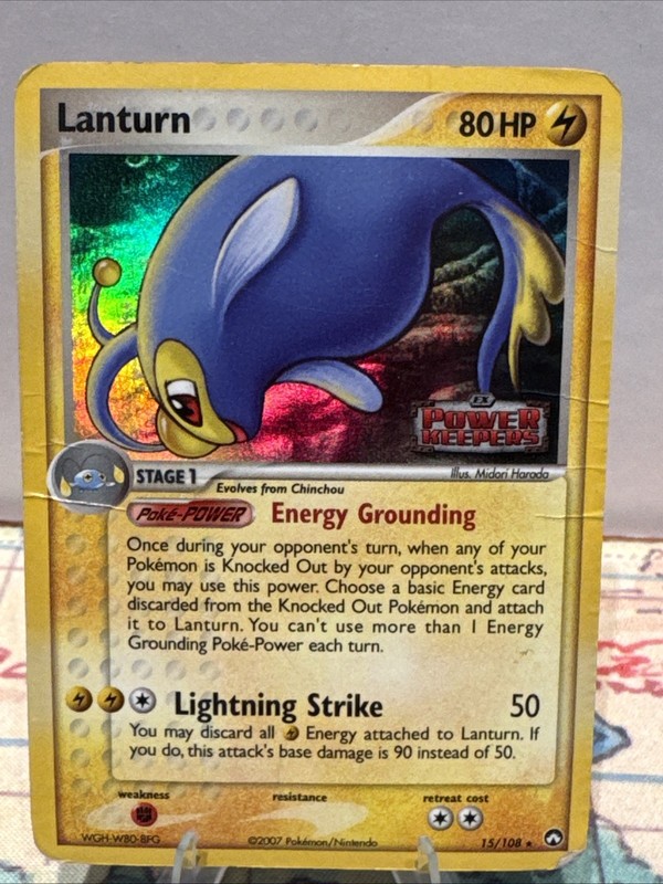 Lanturn 15/108 Power Keepers Reverse Holo