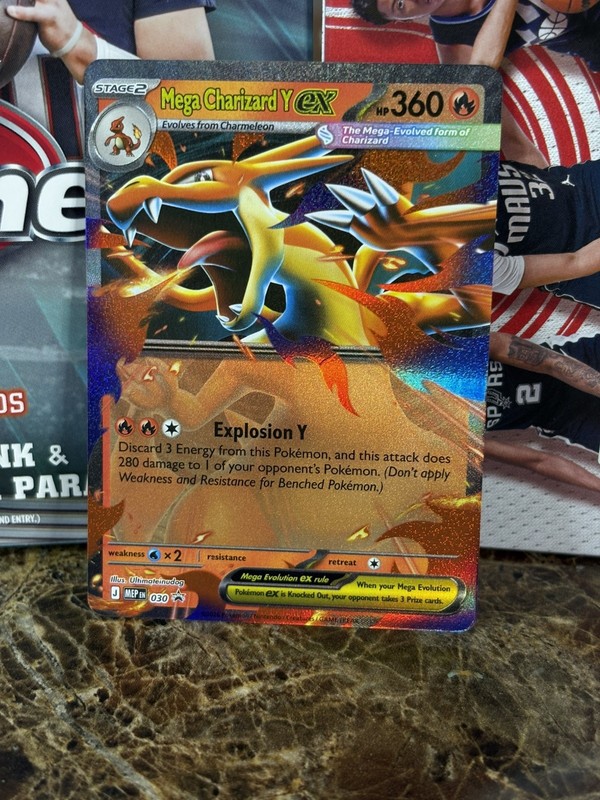 Mega Charizard Y Ex 30 Promo – Tin Promo – Pokemon TCG NM PROMO