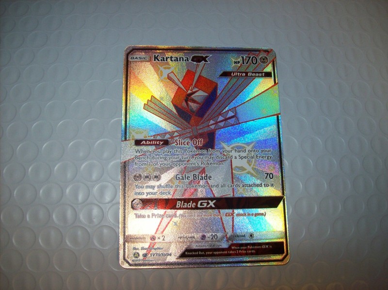 Kartana GX SV73/SV94 Shiny Holo Ultra Rare Full Art Pokemon NM Free Shipping