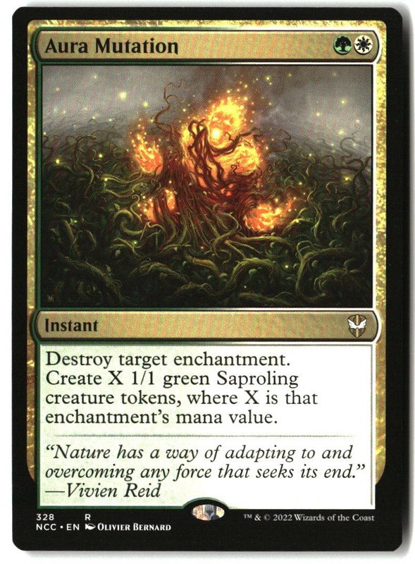 MTG Aura Mutation [NCC – 328] LP