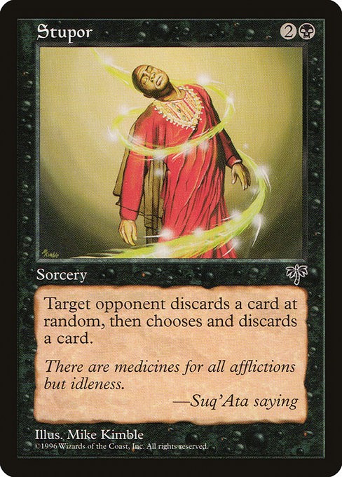 Stupor NonFoil Mirage 147 NM MTG