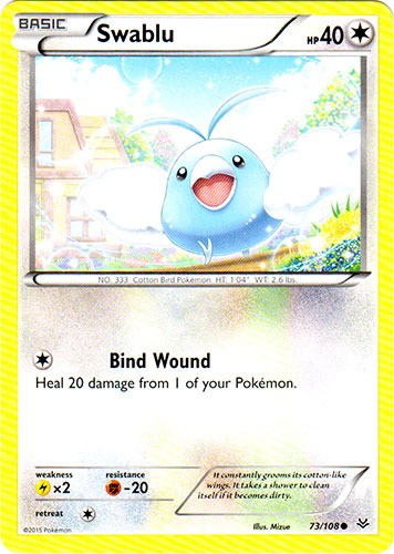 Swablu – 73/108 – Common – Lightly Played