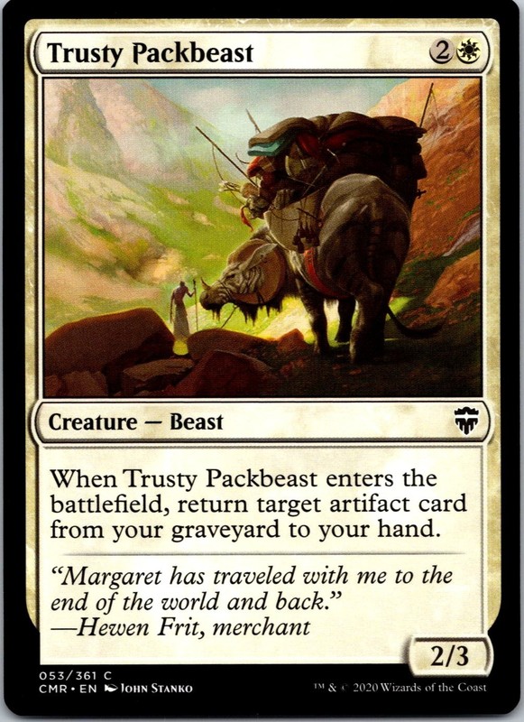 Trusty Packbeast Commander Legends Regular