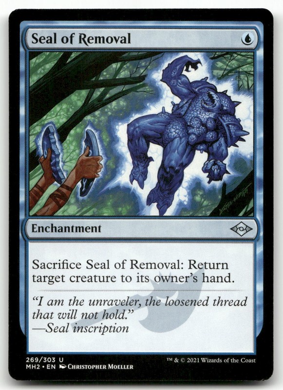 Seal of Removal #269 (LP) Modern Horizons 2 MH2 Magic MTG
