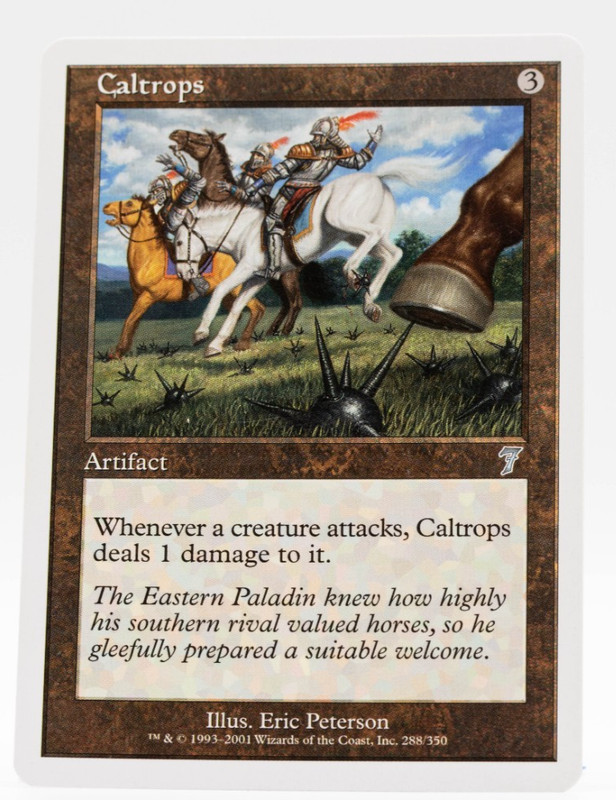 Caltrops Seventh Edition #288 Artifact MTG Near Mint