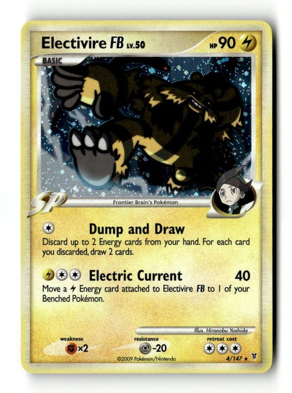 Electivire FB 4/147 Holo Rare Supreme Victors Pokemon Holo Lightly Played