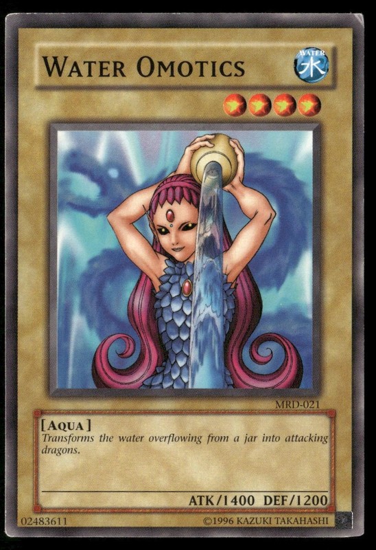 Water Omotics MRD-021 Common / Short Print Metal Raiders Yu-Gi-Oh Lightly Played