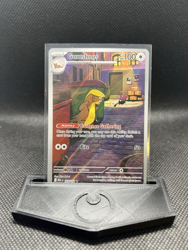 Pokémon TCG Gumshoos 153/132 Meg en Mega Evolution Illustration Rare Card