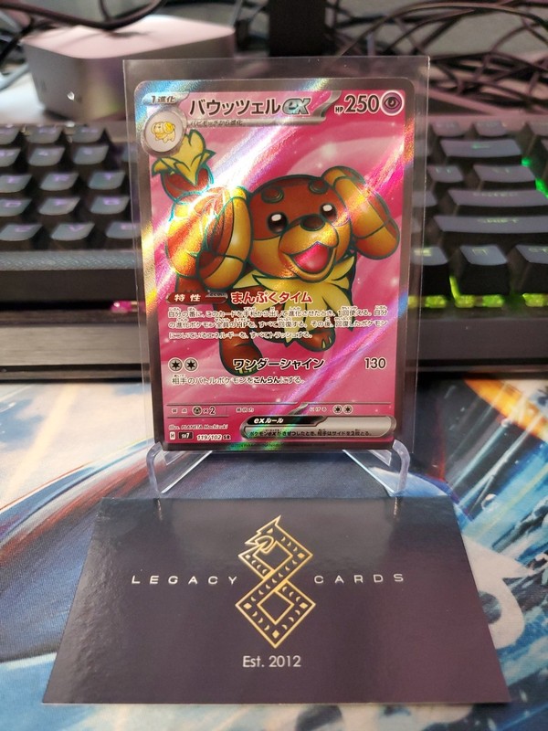 (Japanese) Dachsbun ex 119/102 SR – sv7 Stellar Miracle – Pokémon TCG (NM)