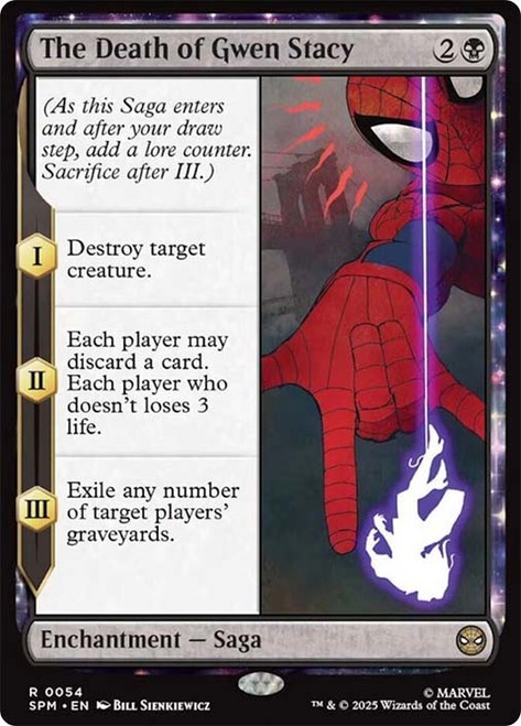 The Death of Gwen Stacy [Marvel’s Spider-Man] MTG