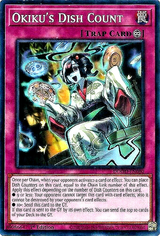 Okiku’s Dish Count DOOD-EN080 – Common – 1st Ed