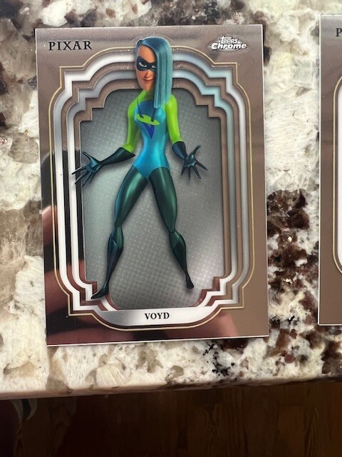 2024 TOPPS CHROME DISNEY BASE CARD THE INCREDIBLES VOYD #103