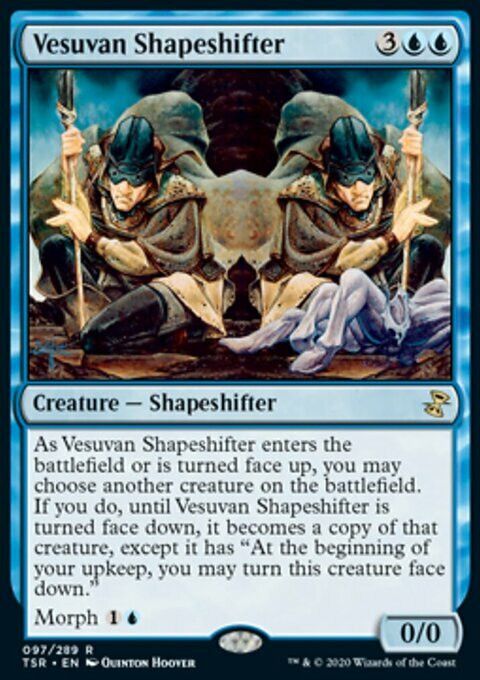 Magic the Gathering MTG Vesuvan Shapeshifter (97) Time Spiral Remastered NM