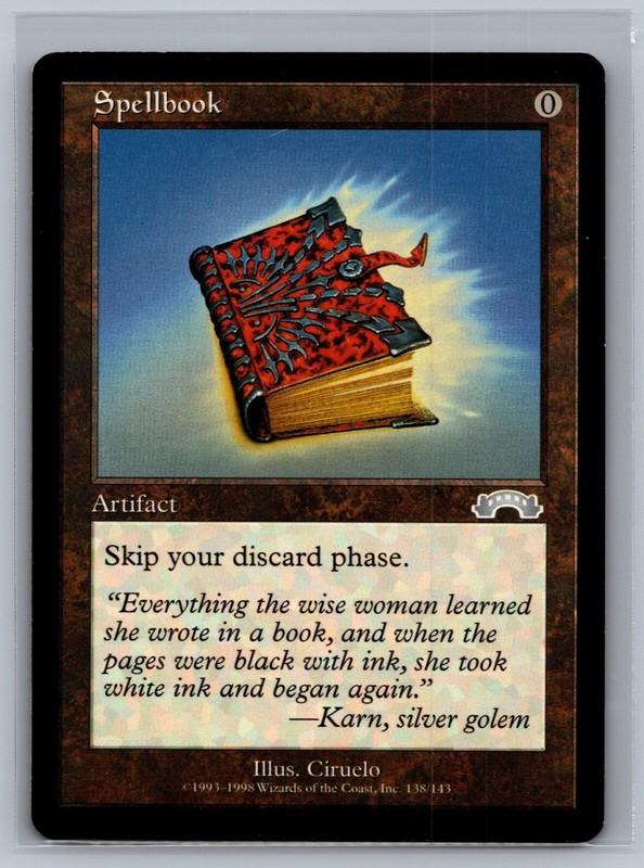 Magic The Gathering Exodus Spellbook #138/143 MTG TCG CCG