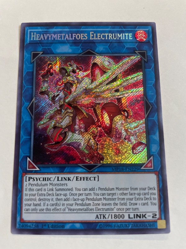 Heavymetalfoes Electrumite MP18-EN229 2018 Mega-Tins Mega Pack 1st Edition