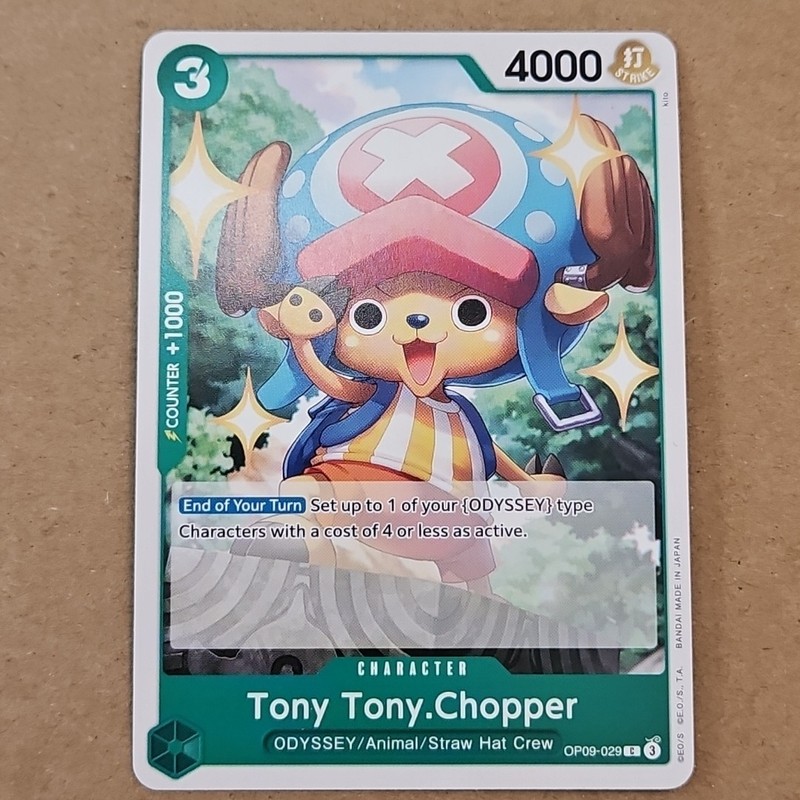 One Piece Tony Tony.Chopper (OP09-029/229) OP09 Emperors in the New World NM TCG