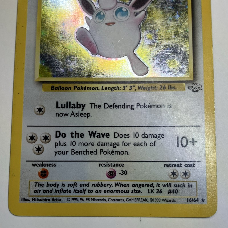 Wigglytuff 16/64 Jungle Holo gallery