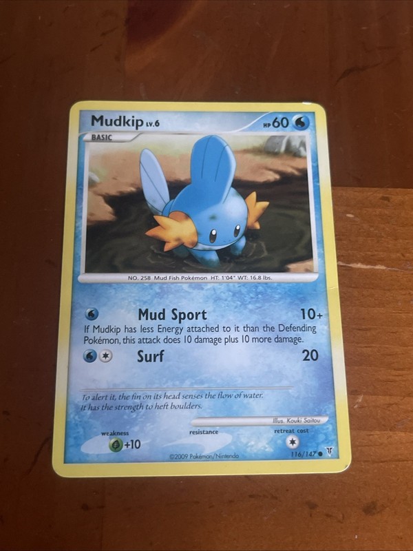 Mudkip 116/147 | Platinum – Supreme Victors | Pokemon TCG | English | Common